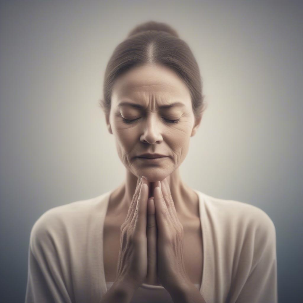 11 Wrinkle Holistic View: Image depicting a person meditating, suggesting a connection between mindfulness and reducing stress-related wrinkles.