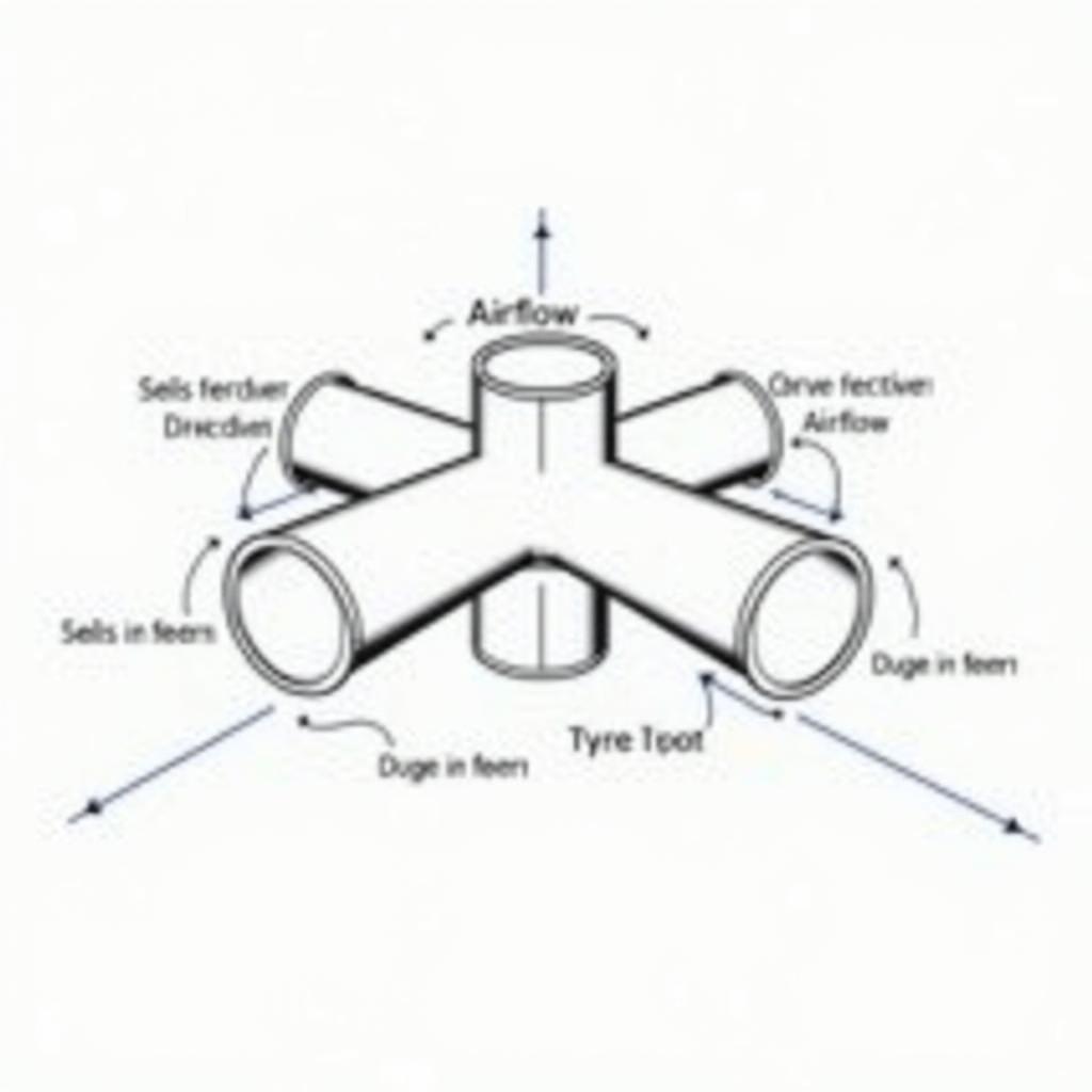 Diagram of a 6 Duct Wye