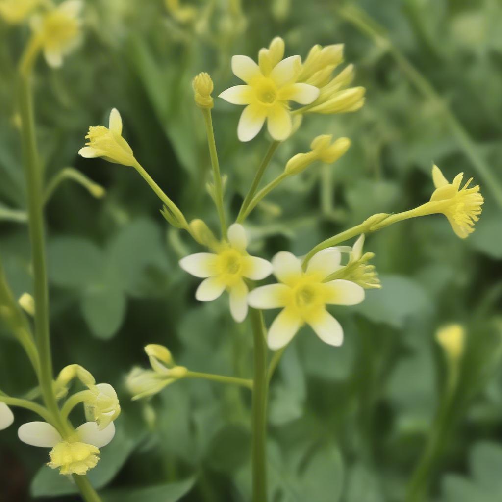 Close-up of the Crambe Abyssinica plant