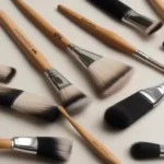 Acca Kappa Brush Collection: Various brush types displayed, highlighting their diverse materials and designs.