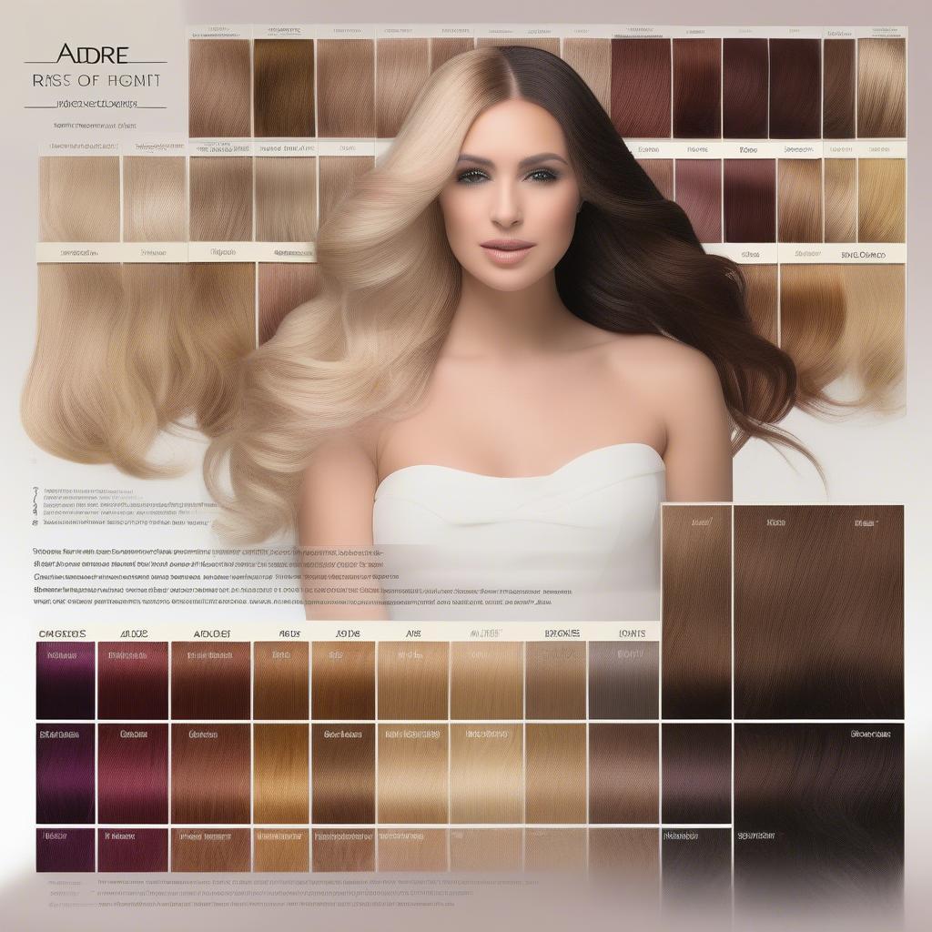 Adore Rinse Color Chart