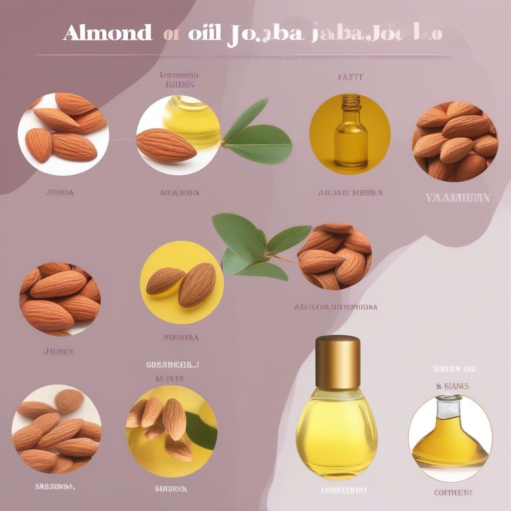 Almond Oil vs Jojoba Oil Comparison Chart