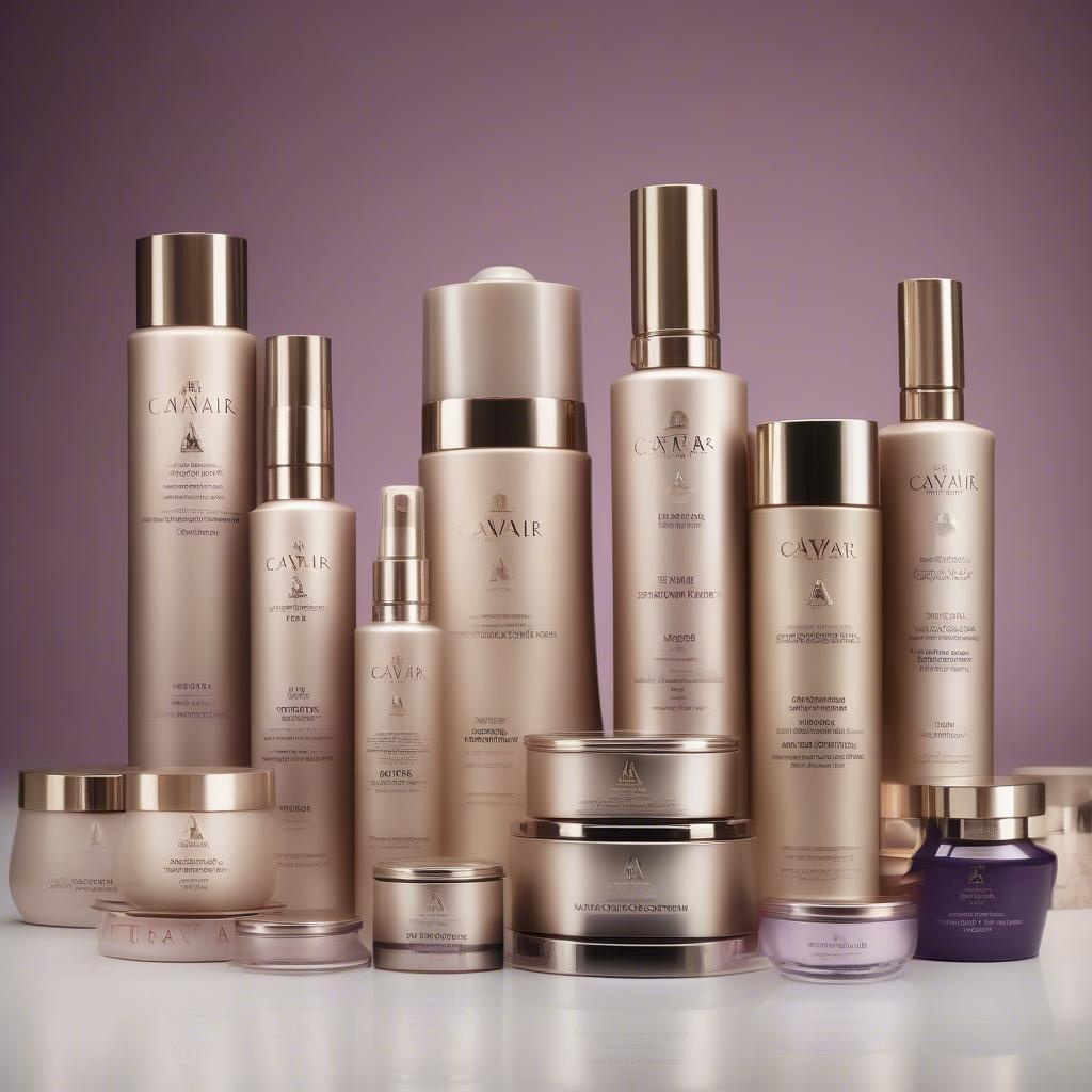 Alterna Caviar Product Lineup