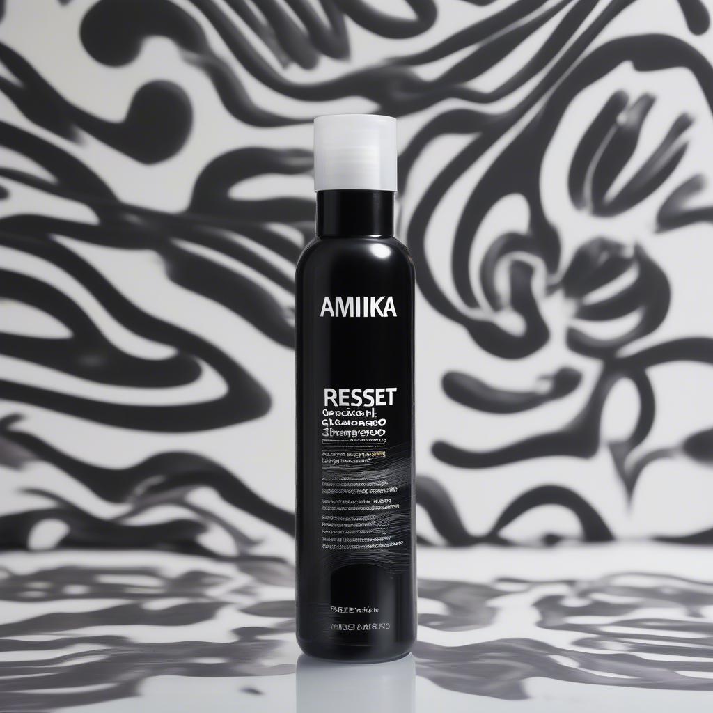 Amika Reset Charcoal Detox Shampoo for Oily Scalp