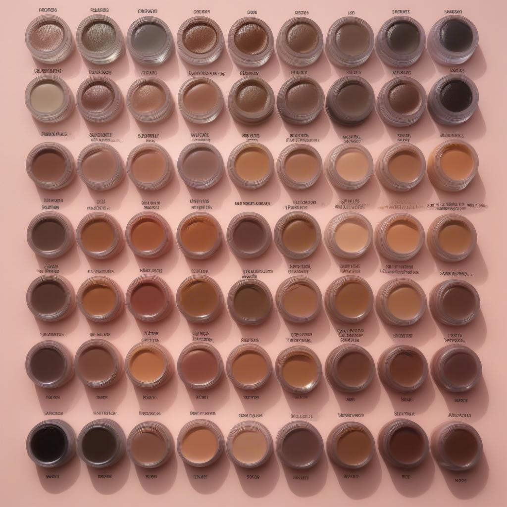 Anastasia Beverly Hills Dipbrow Pomade Swatches