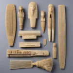 Ancient Egyptian Combs: Examples of elaborate combs used by royalty and the elite.