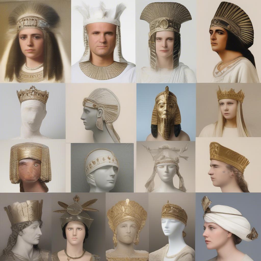 Ancient White Headpieces Throughout History