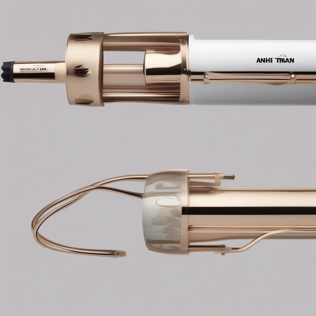 Anh Co Tran Curling Iron's Triple Barrel Design