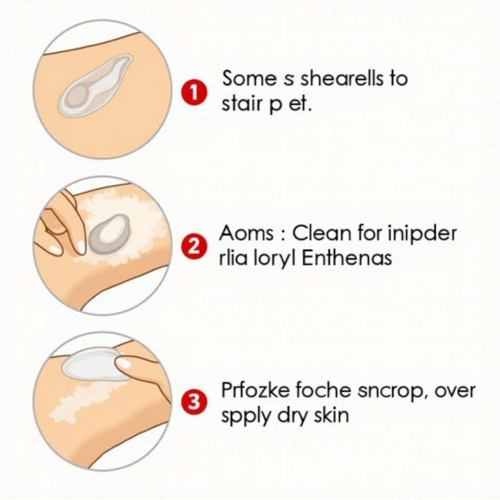 Applying Adhesive Nipples Correctly