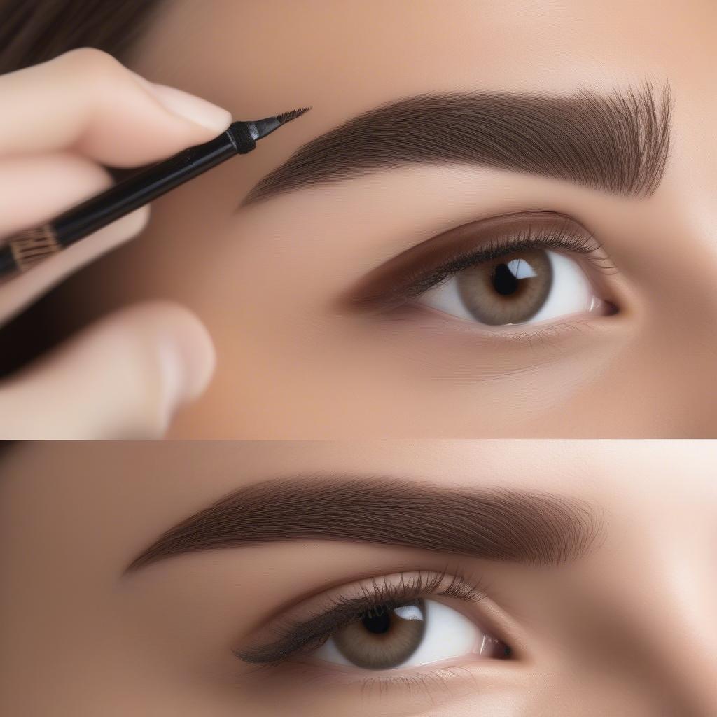 Applying Brow Pencil for a Natural Look