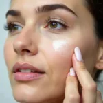 Applying Dewy Makeup Primer