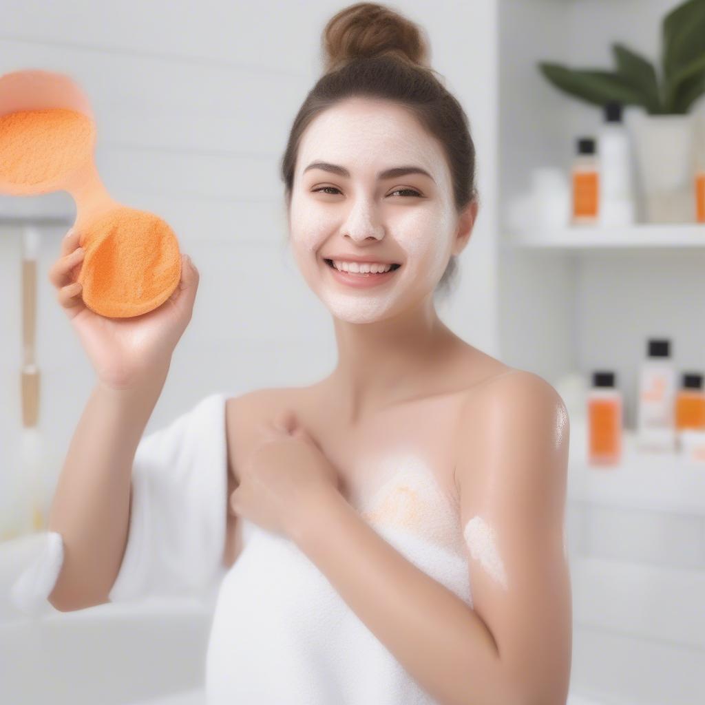 How to Apply Kojic Acid Scrub