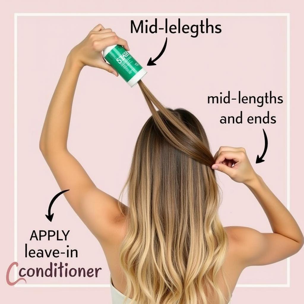 Proper Application of Leave-In Conditioner