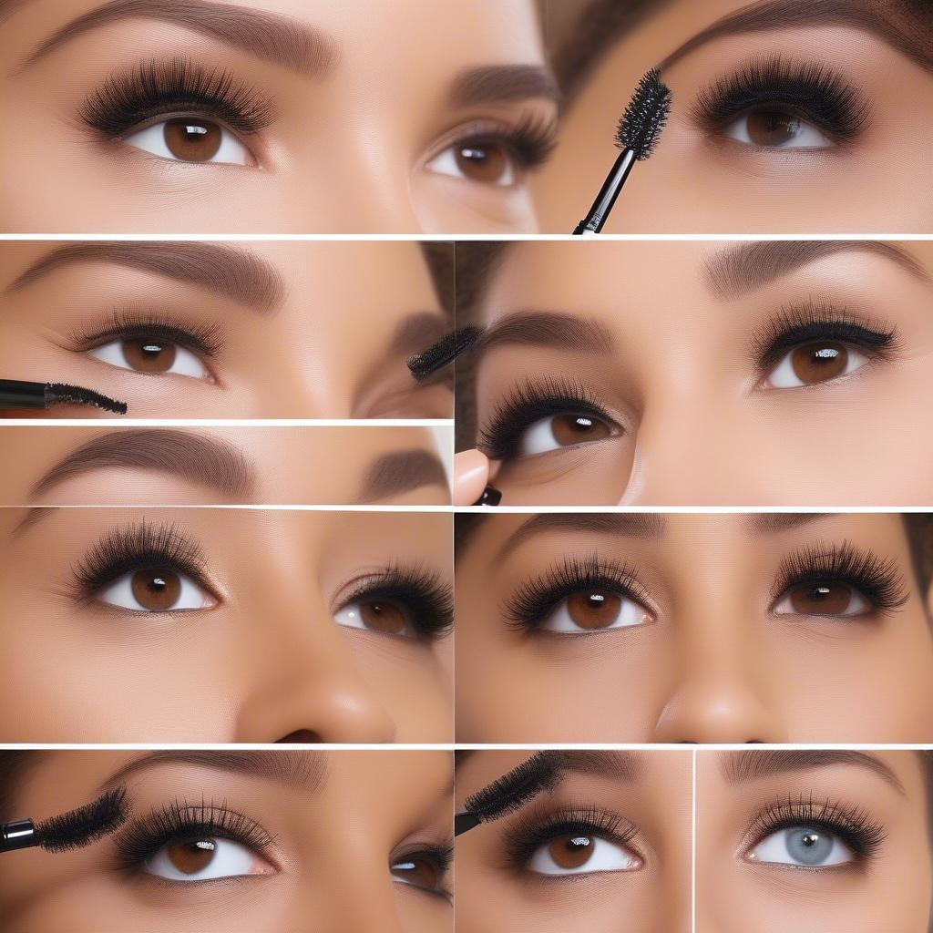 Correct Mascara Application Technique