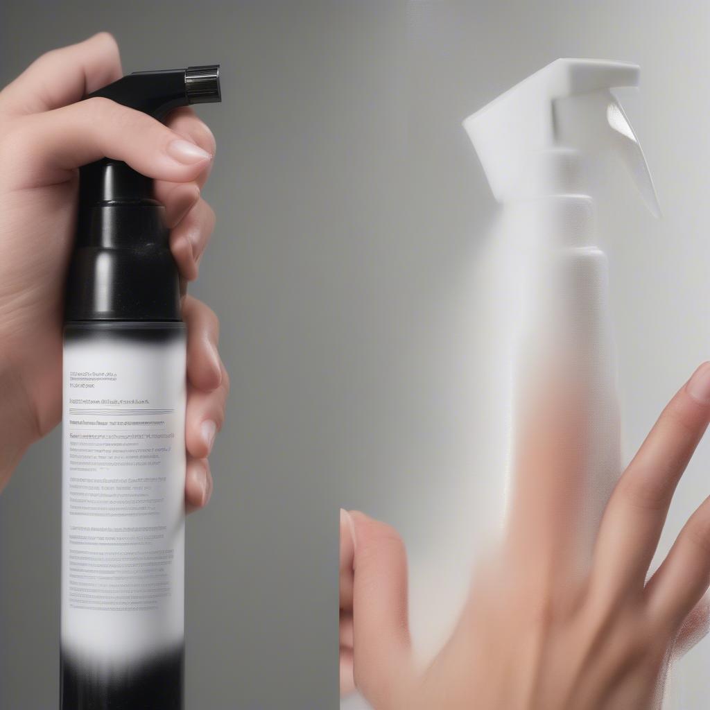 How to Apply Thermal Setting Spray Correctly