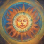 Aquarius Sun Symbol Shining Bright