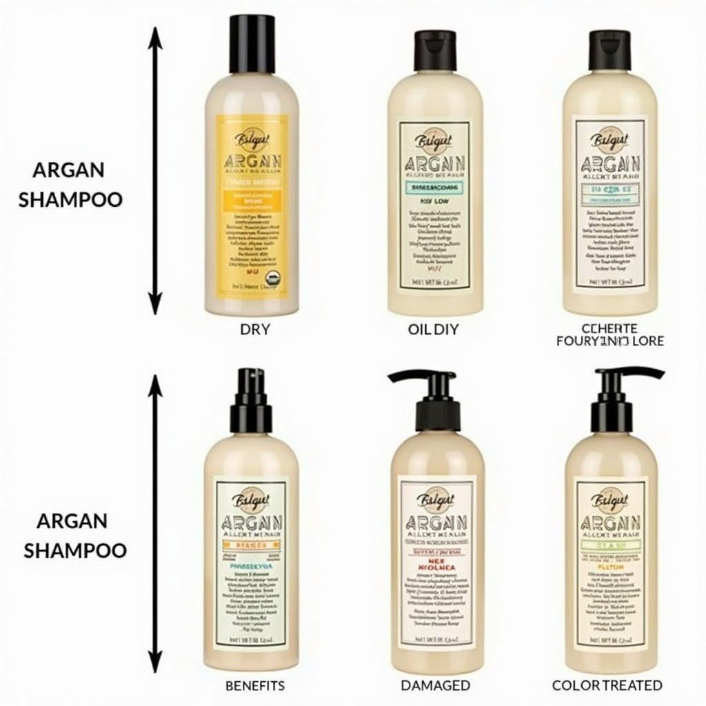 Different Types of Argan Shampoo