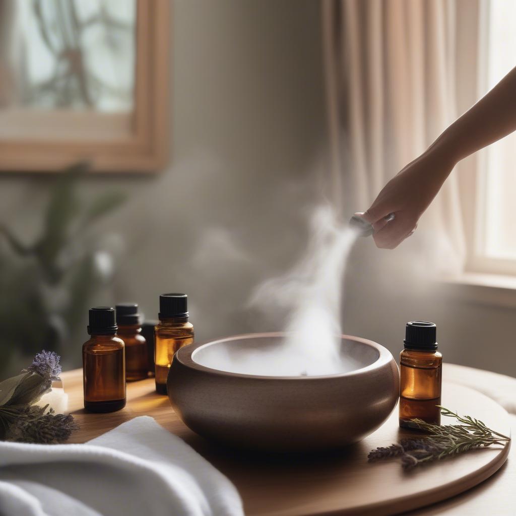 Setting up Your Aromatherapy Steam