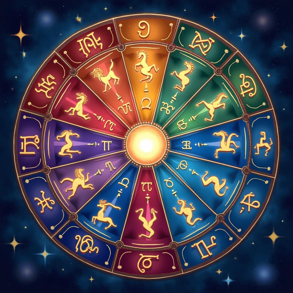 Astrology Zodiac Wheel