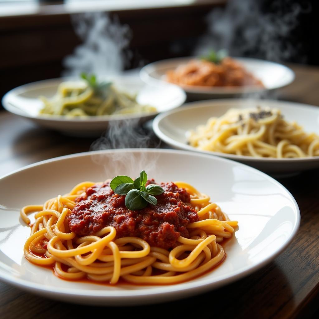 Babbo's pasta dishes