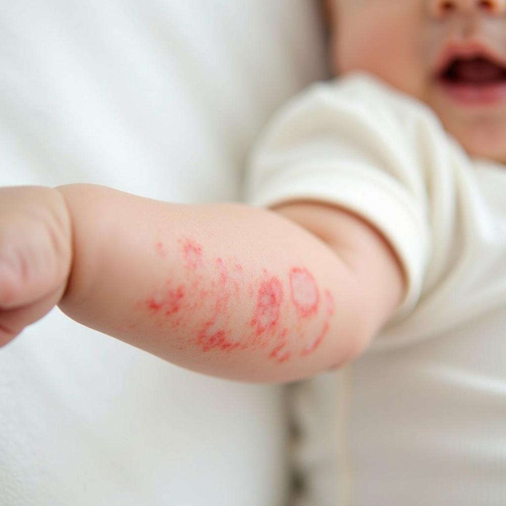 Baby's Sensitive Skin Reacting to Harsh Fabrics