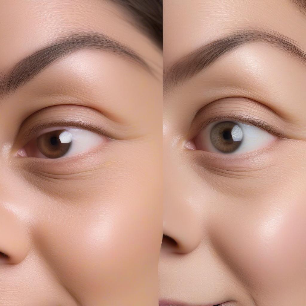 Before and After Using Beauty Bliss Retinol Capsules