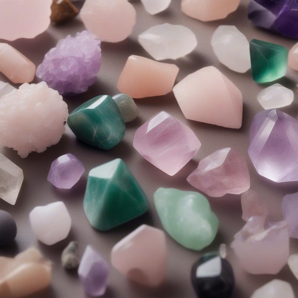 Various Beauty Crystals