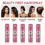 Different Types of Beauty First Hairspray