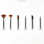 Types of Eye Makeup Brushes