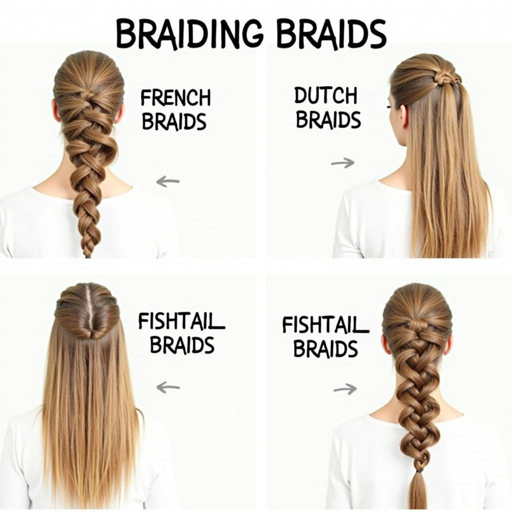 Various Braiding Techniques