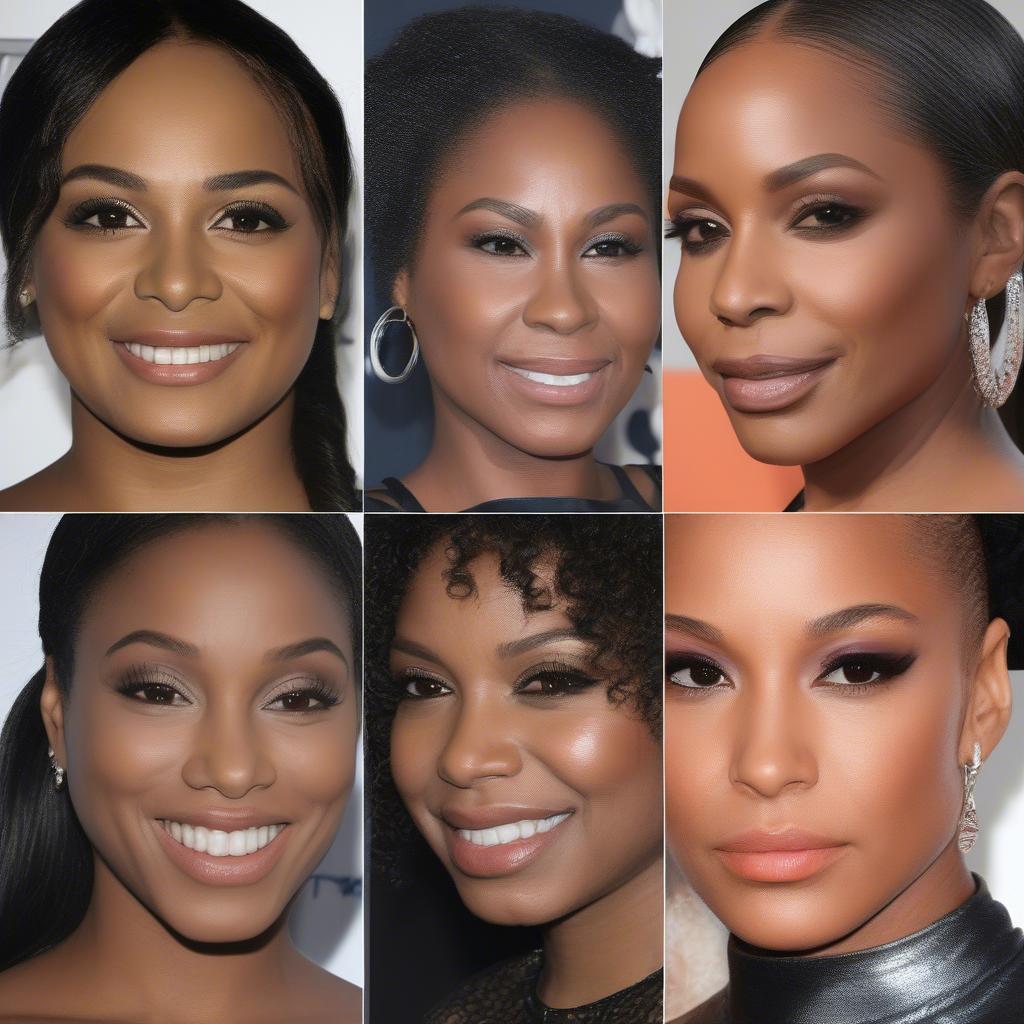 Black Celebrity Rhinoplasty Before and After Photos