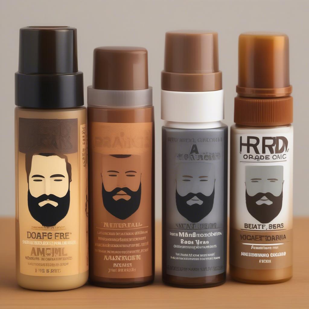 Blonde Beard Dye Options