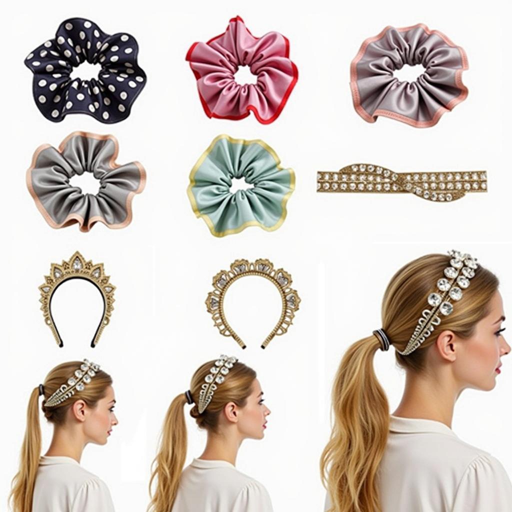 Accessorizing Your Blonde Ponytail