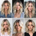 Various Blonde Rough Hairstyles