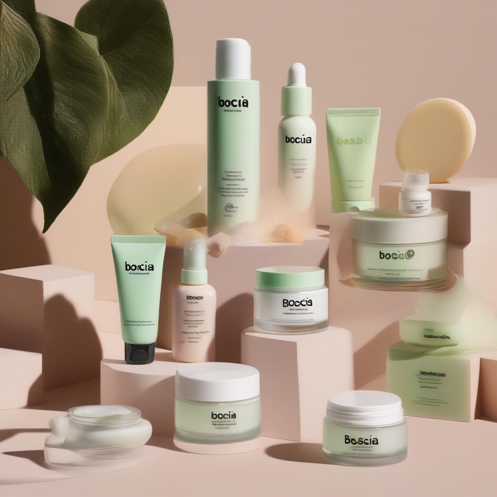 Various Boscia Skincare Products