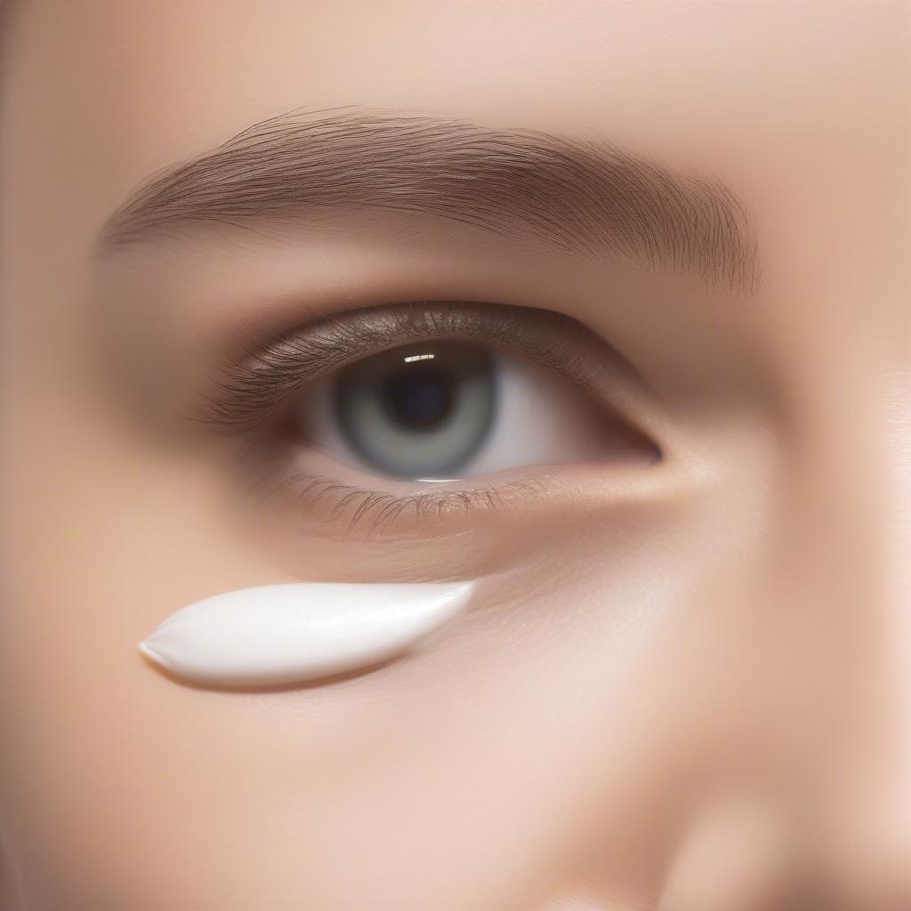 Applying Botox Cream for Under-Eye Bags