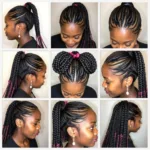 Box Braid Styling Ideas