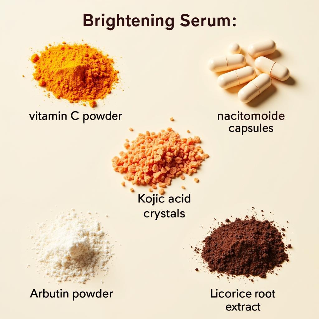 Bright Face Serum Key Ingredients