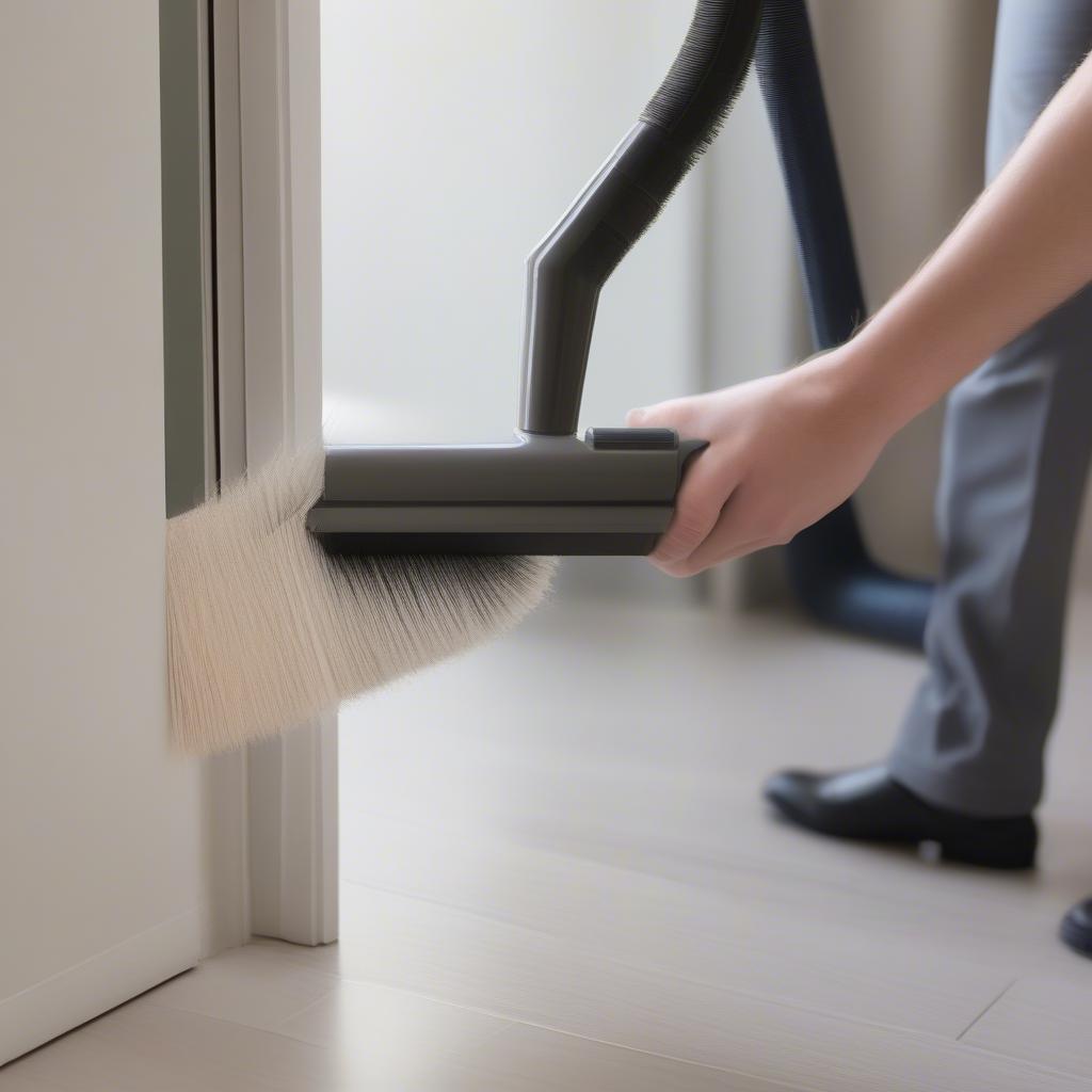 Maintaining a Bristle Sweep Door