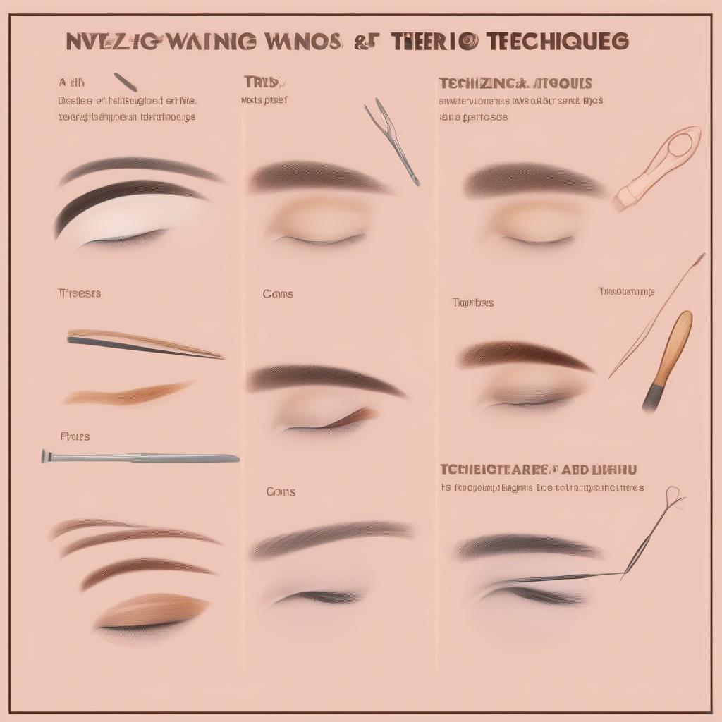 Comparing Different Brow Shaping Techniques