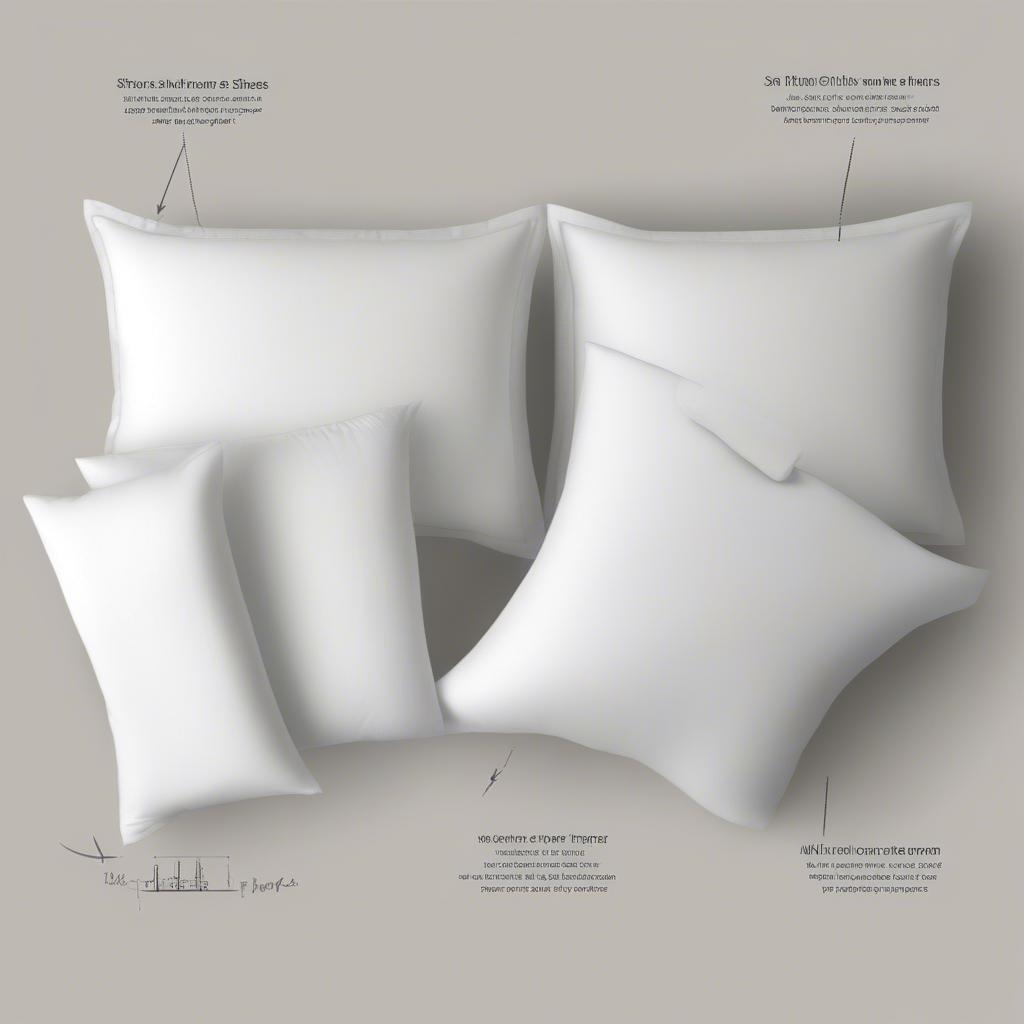 Pillow Sham Sizing Guide