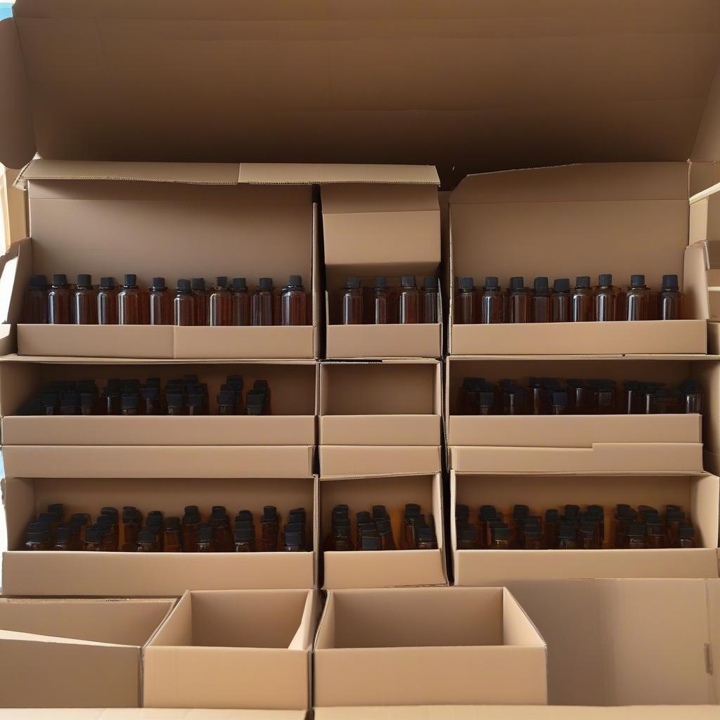 Bulk Supply of 2 oz Amber Glass Bottles with Droppers