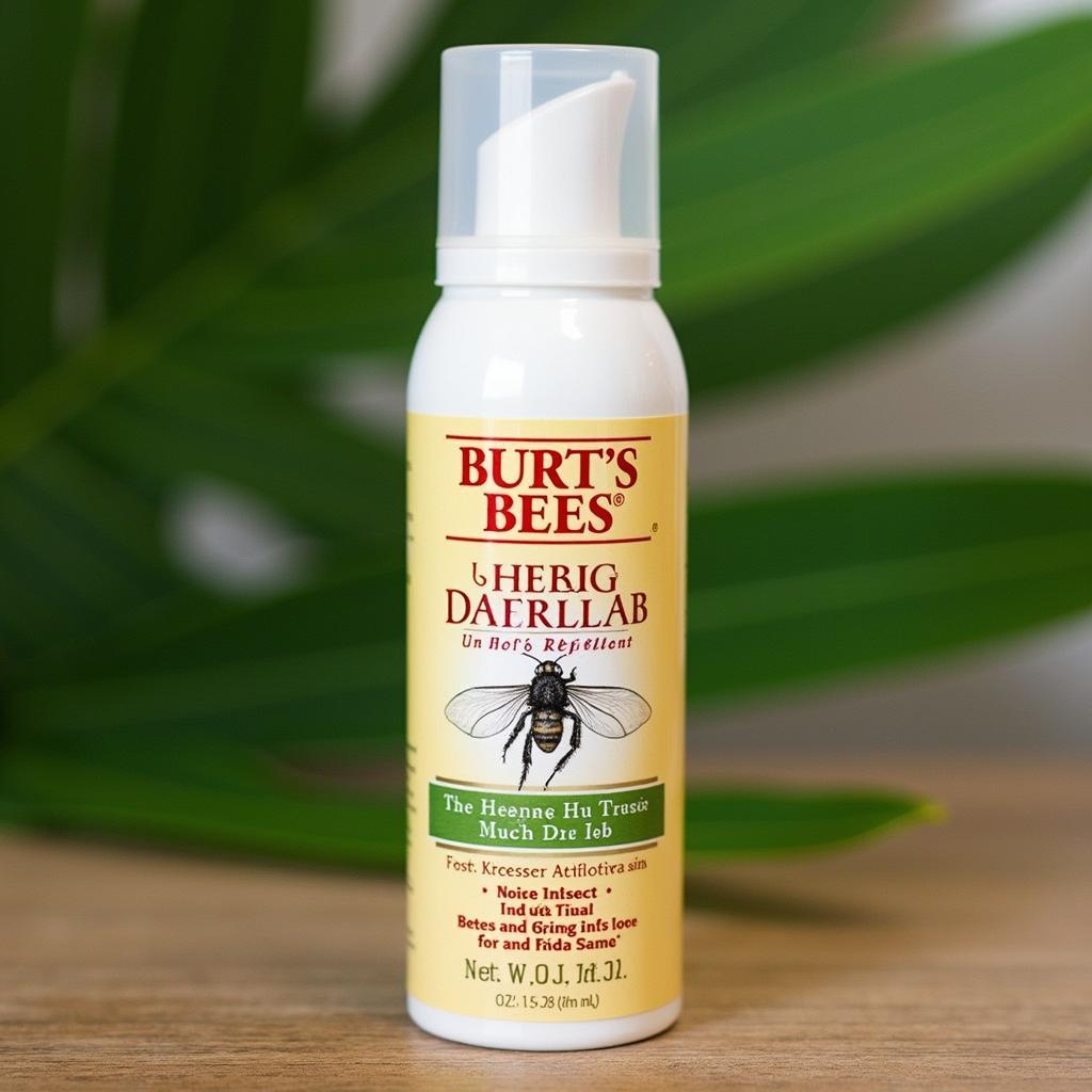 Burt's Bees Herbal Insect Repellent Bottle