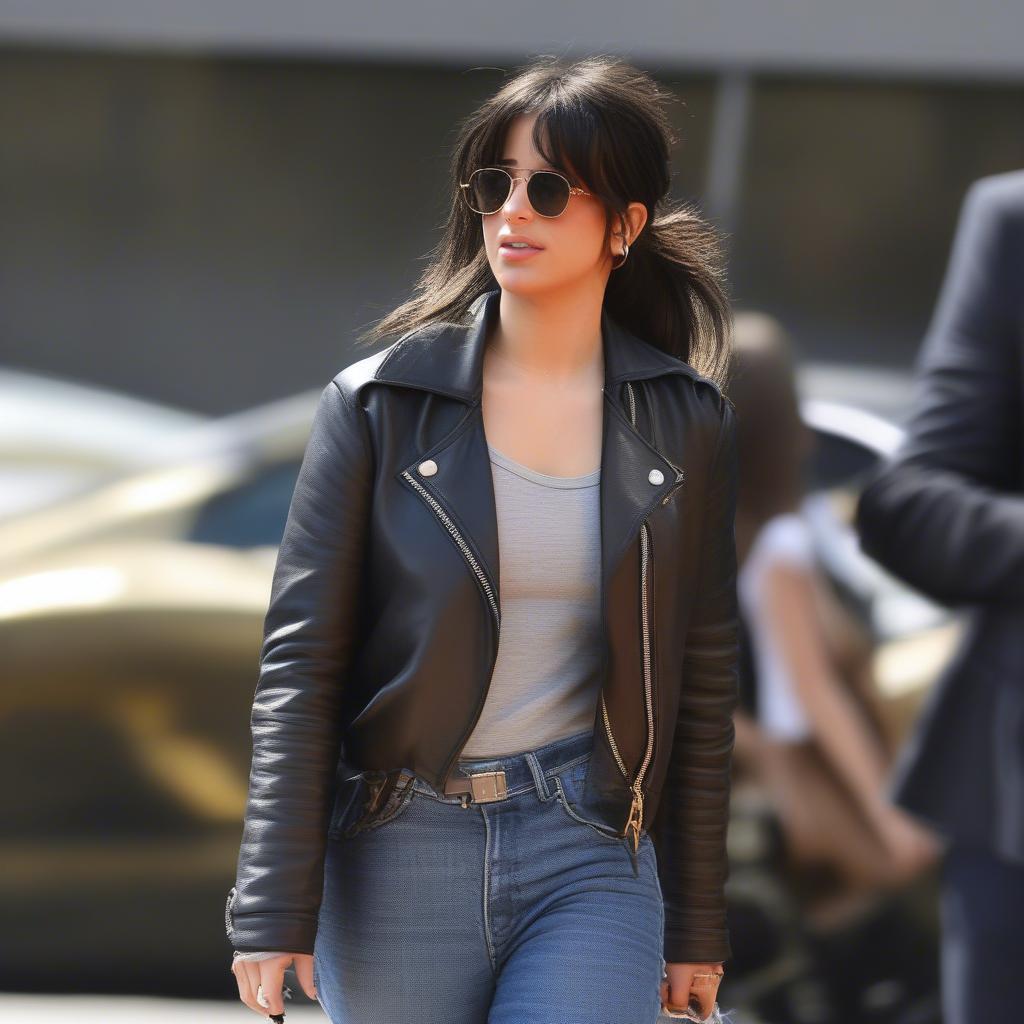 Camila Cabello in Aviator Sunglasses