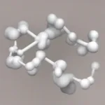 Cetyl Alcohol Molecular Structure