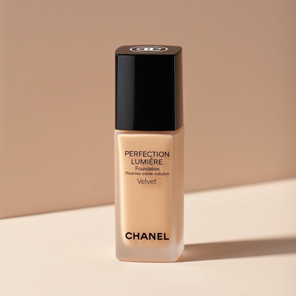 Chanel Perfection Lumière Velvet Foundation Bottle