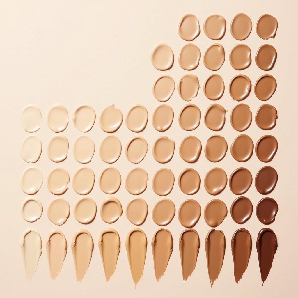 Charlotte Tilbury Beautiful Skin Foundation Shade Range