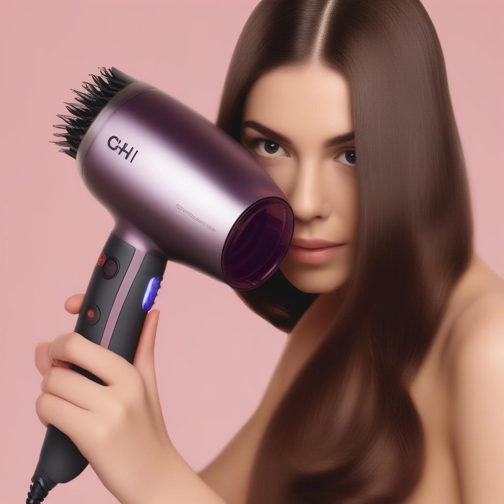 Using the Chi Titanium Digital Hair Dryer