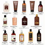 Various Chocolate Body Washes