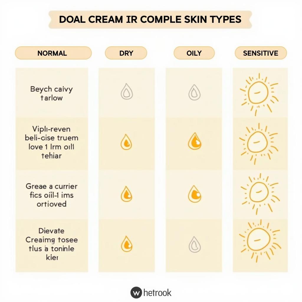 Choosing Cream or Oil for Different Skin Types